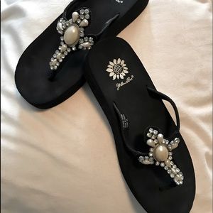 YellowBox Embellished Sandals